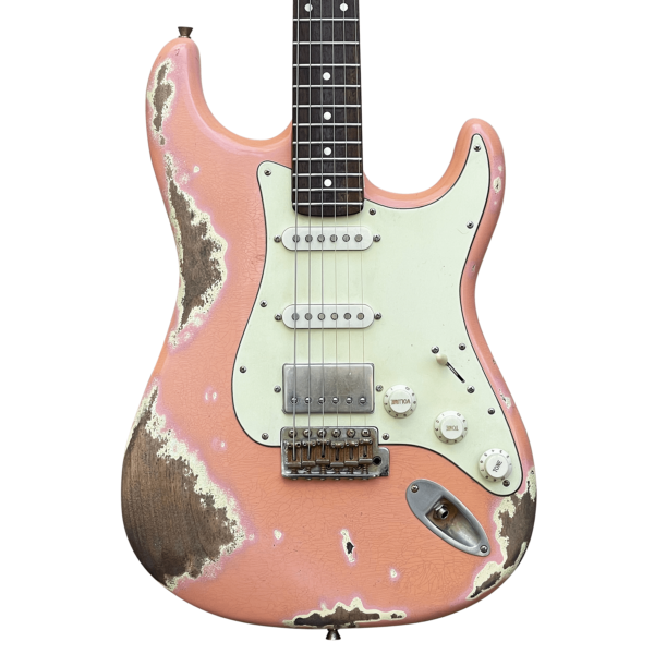 10S Guitars x Igor Paspalj Shell Pink Heavy Relic Electric Guitar