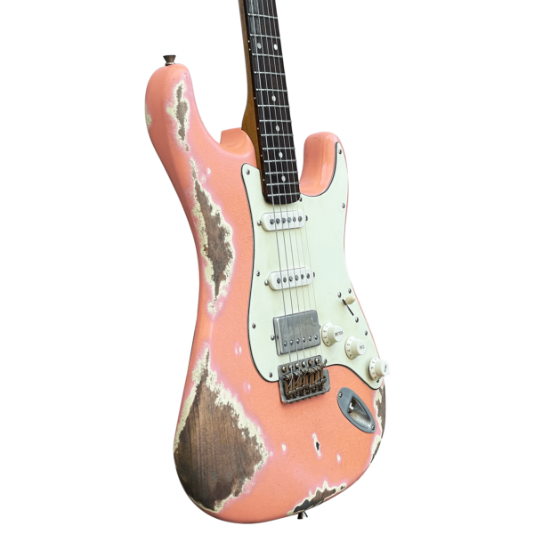 10S Guitars x Igor Paspalj Shell Pink Heavy Relic Electric Guitar