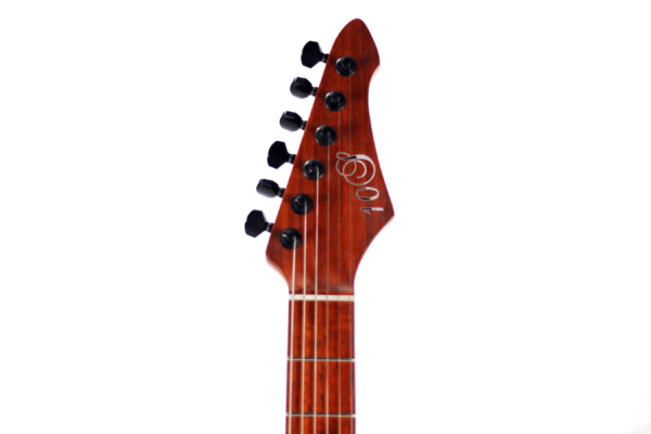 10S Guitars - Super Tele Burl headstock