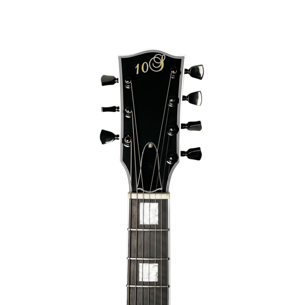 10S Guitars-GF Modern 7 String Quilte Maple headstock