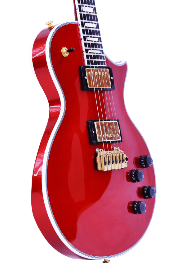 10S Guitars - GF Modern Tremolo Ferrari Red side2