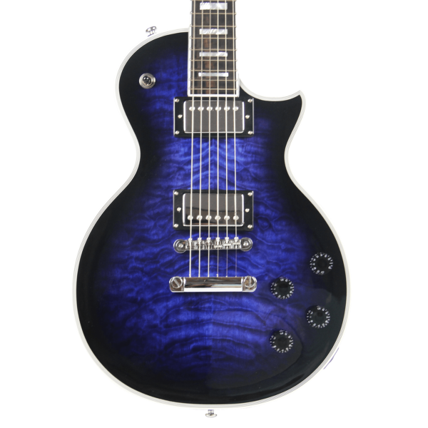 10S Guitars - GF Modern Quilted Maple Purpleburst body