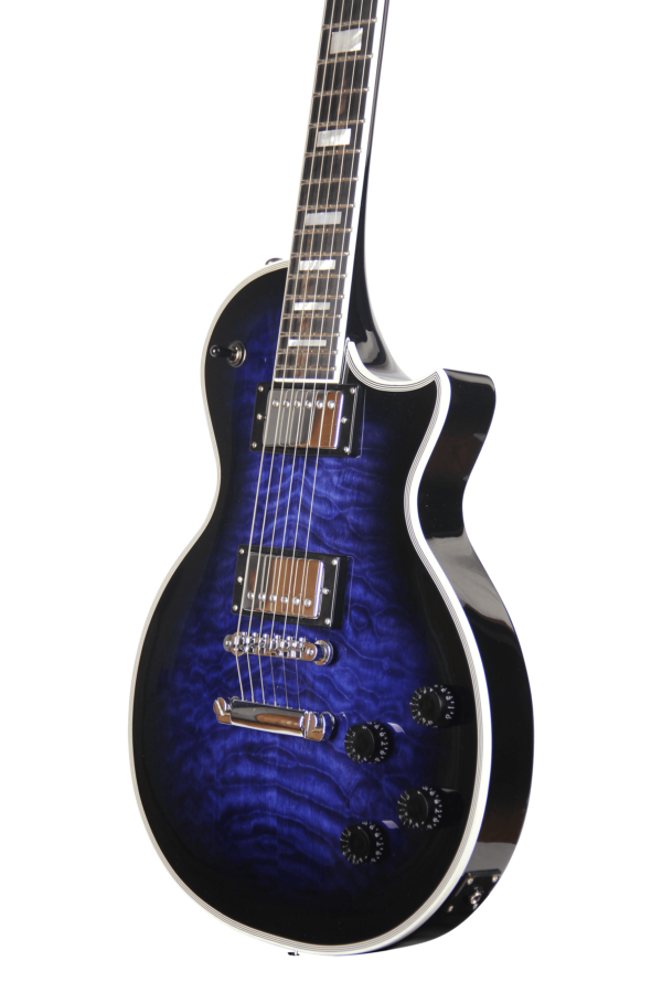 10S Guitars - GF Modern Quilted Maple Purpleburst side2
