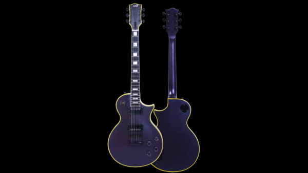 10S Guitars - GF inspired Satin Purple 001