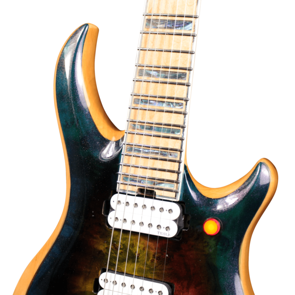 10S Guitars - Spring BH Buckeye Burl Galaxy