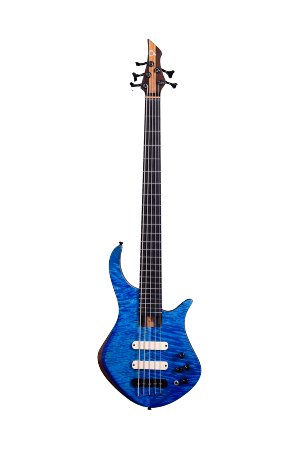 10S Guitars - Xi 5 String Quilted Maple Bass