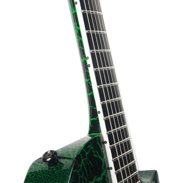10S GF 1988 Green Crackle Guitar luminay