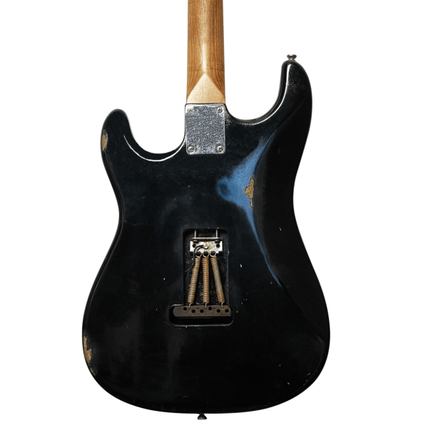 10S Guitars - iCC Strat Black Over Chameleon Relic Electric Guitar