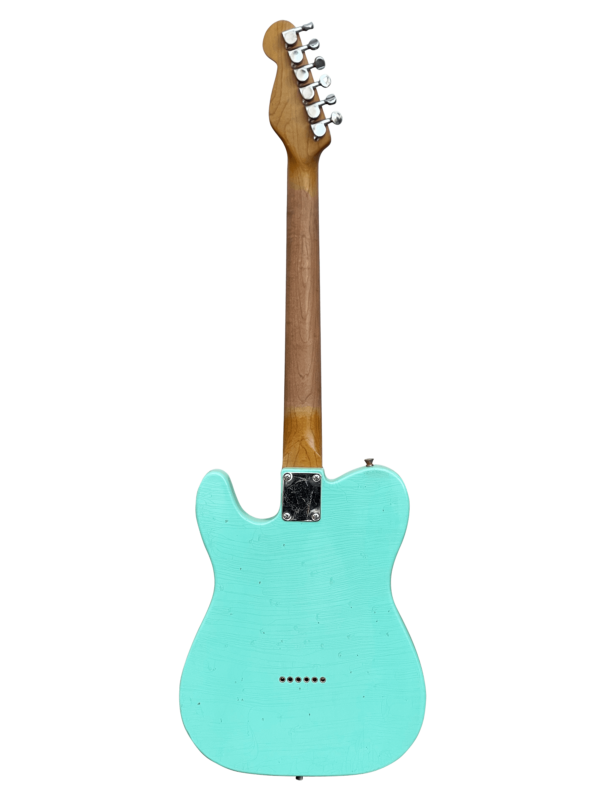 10S Guitars - iCC Tele Surf Green Relic back
