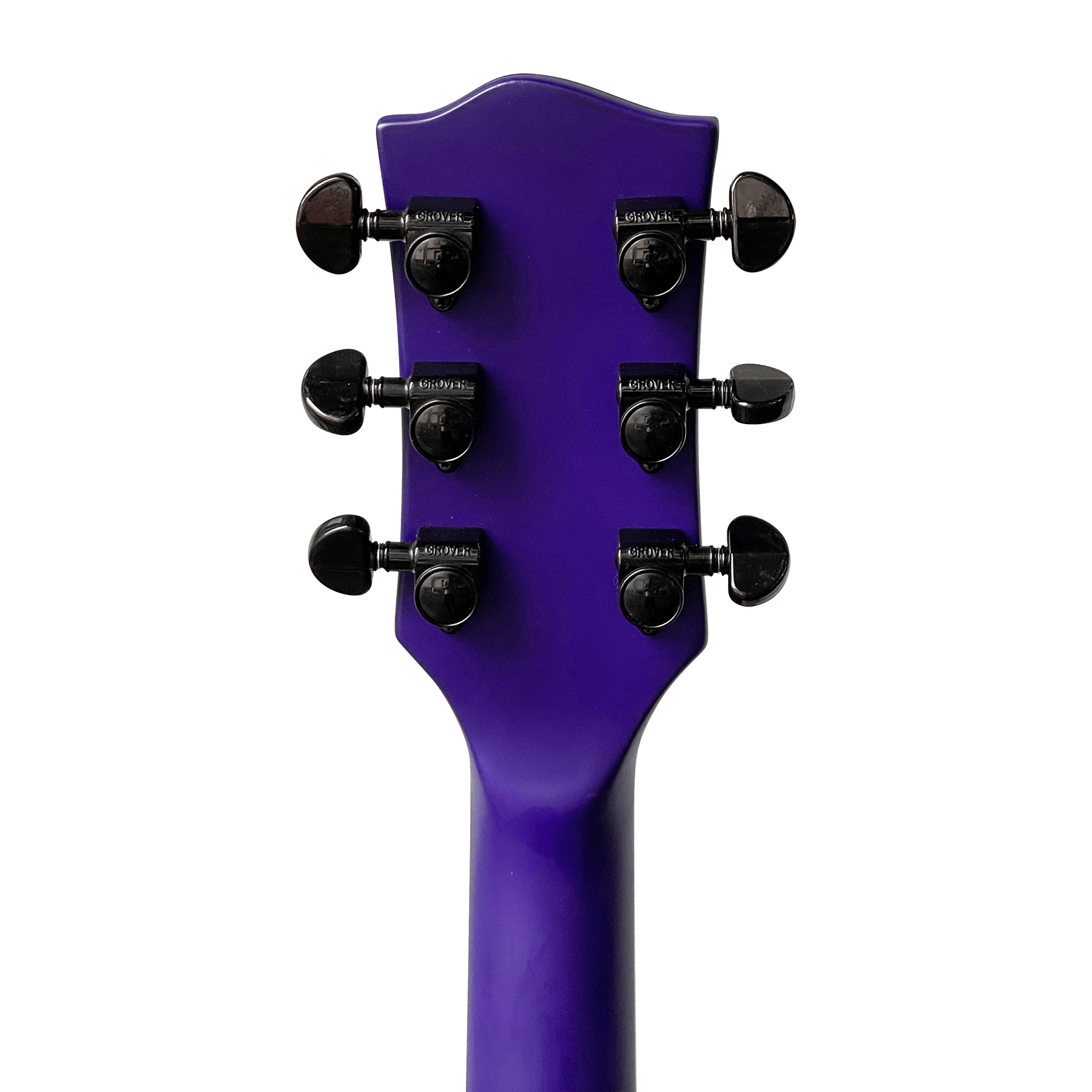 GF Left Handed Satin Purple - 10S Guitars headback